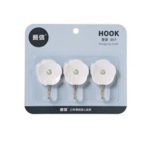 Hook strong viscose wall free of punching students paste dormitory wall household load-bearing unmarked wall small sticky hook