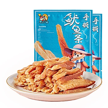 碳烤手撕鱿鱼丝干货零食即食100g