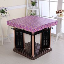 PVC leather table cover Baking fire rack leather cover Electric heating furnace Baking electric stove fire quilt leather cover Leather desktop Mahjong table leather cover
