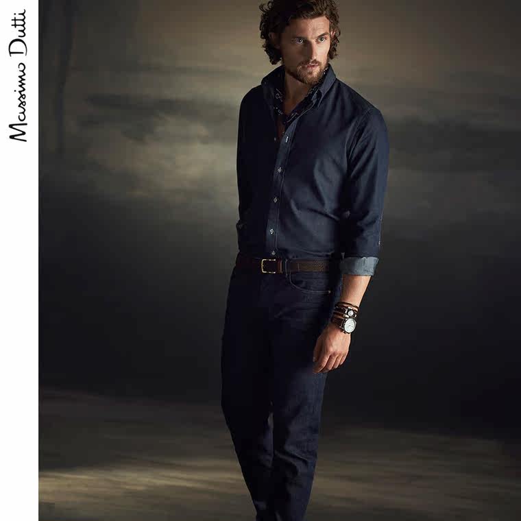 Massimo Dutti 男装 限量版牛仔裤 00026039405