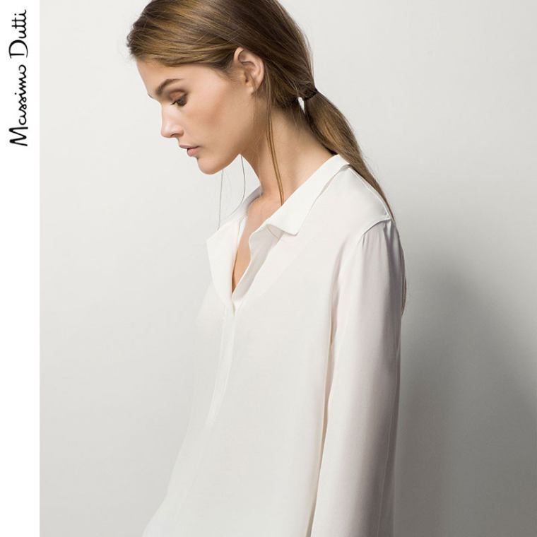 Massimo Dutti 女装 马球领衬衫 06827546251