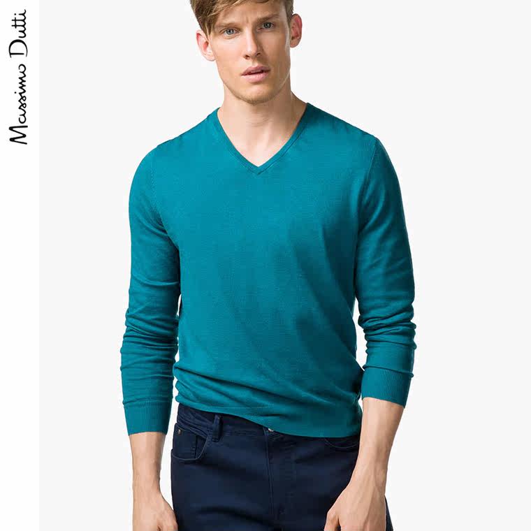 Massimo Dutti 男装 提花针织衫 00910080982