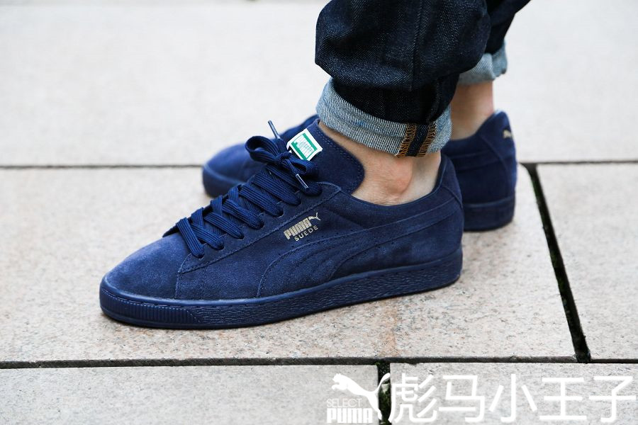 Puma Suede мужские на ноге