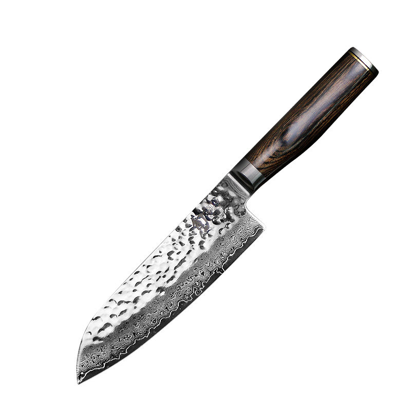 kai贝印tdm0723日本进口手工捶纹三德刀