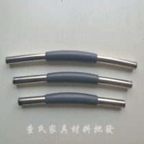 Wooden bath bath stainless steel PU handrail bath bath barrel handle handle