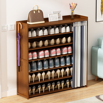 Shuyate shoe cabinet household door space-saving large capacity door Simple modern multi-layer doorless shoe shelf simple