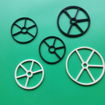 Sand cylinder head rubber ring rubber pad water leakage rubber ring plum blossom rubber ring accessories diameter 13 16CM