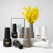 Vase Pendulum pieces Ceramic Home Living Room TV Cabinet Modern Flower Arrangement Creativity I Mesh Red Nordic Minimalist Light Extravaganza