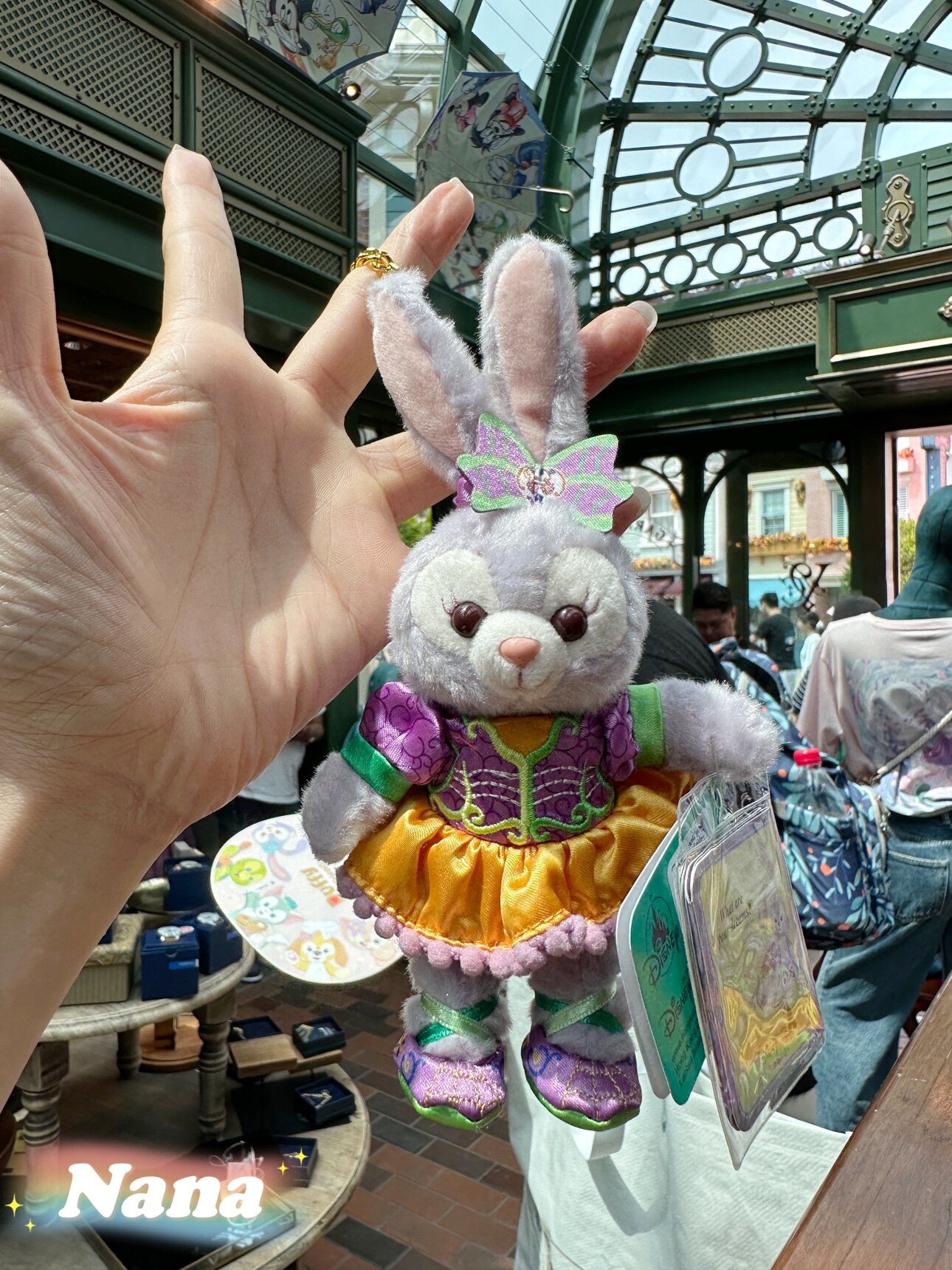 香港迪士尼乐园正品 玲娜贝儿星黛露可琦安万圣节款可爱公仔 挂件