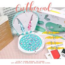 Childrens fishing hero hippo Diaoyutai magnetic new cute hippo Shape cover set storage Rod