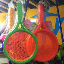 Childrens tennis racket badminton racket large simulation indoor outdoor parent-child sports leisure educational plastic toys