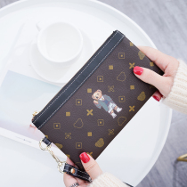 2020 new handheld pocket women long wrist clutch bag womens bear presbya mobile phone bag