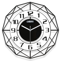 Kangba silent silk wall clock Living room clock wall hanging quartz clock Bedroom simple modern art Acrylic clock