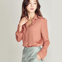 Nishino Ni shirt 2021 spring new fashion Korean version of the Western style loose top commuter professional chiffon shirt women