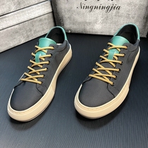 Mens shoes 2022 new breathable sports casual shoes Korean edition trend of thick soles small white canvas shoes men