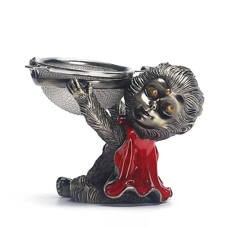 Really creative wukong was cooper) tea pet kung fu tea tea accessories Monkey King tea strainer