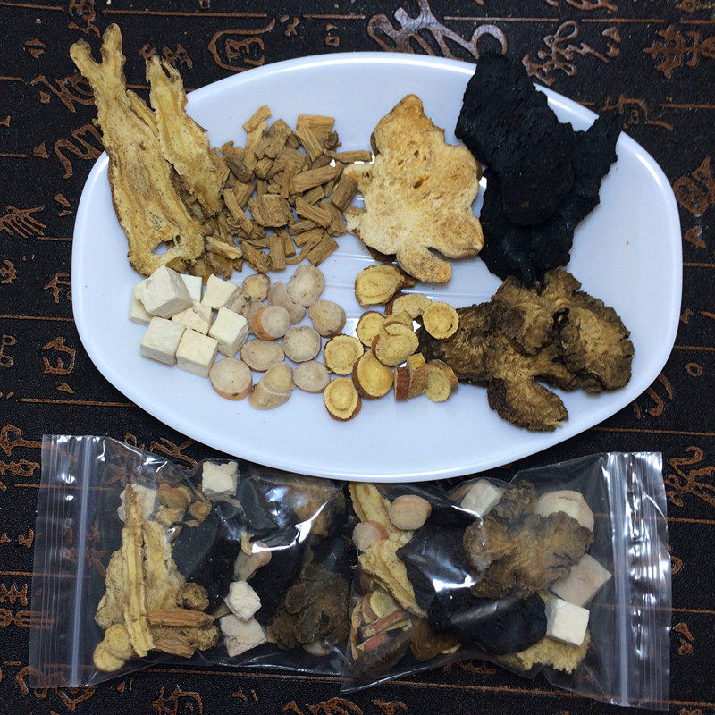 八珍汤补气血养生茶男女气血双补 精选八味中药材泡茶煮汤 8付装