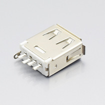 5 pcs minimum order) usb vertical connector connector 4pusb sink plate 180 degree straight socket af15 0 rolls