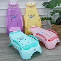 Childrens shampoo recliner multi-function enlarged folding shampoo bed baby hair washing artifact 10-year-old child shampoo stool