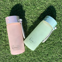 Net red glass cup girl heart simple fresh forest students portable ins Wind cute creative personality trend