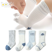 Baby socks summer thin cotton spring and autumn socks mesh knee long tube newborn baby baby mosquito socks
