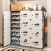 Shoe rack Easy doorway Home indoor good-looking multilayer dust-proof containing bedroom net red economy type shelve shoes cabinet
