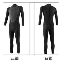 1 5MM wetsuit 3MM thickened warm mens one-piece sunscreen waterproof mother cold winter snorkeling surfing wetsuit
