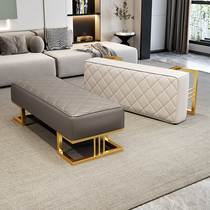 Nordic shoe changing stool Home Entrance Door Light Extravagant strip stool Shoes Stool Cloister room Sofa Stool bedroom Bed Tailstool