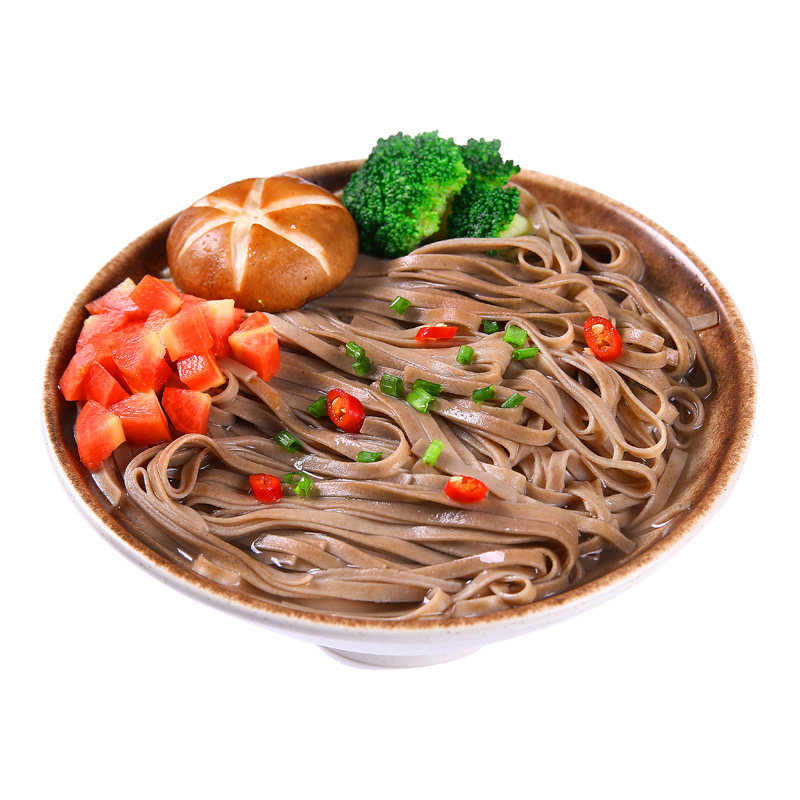 精品纯正黑麦荞麦面条挂面