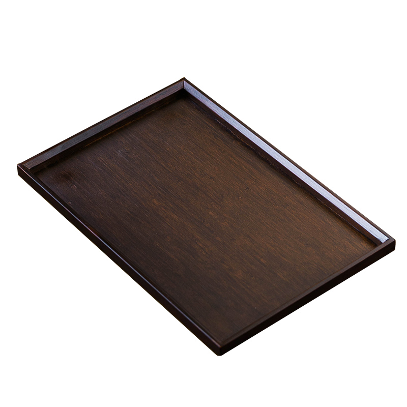 An Abundant bamboo tea tray on household rectangle tea saucer sets wooden pallet wood for contracted Japanese bamboo tea tray