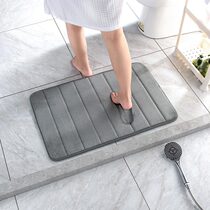 Toilet door absorbent floor mat Bathroom carpet Doormat Entrance Bathroom non-slip floor mat Household kitchen bathroom