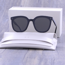 GM sunglasses female black super big frame thin Joker temperament sun glasses female anti ultraviolet Net red street shoot MAMY sunglasses