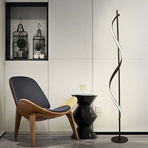  DUOSI floor lamp Nordic simple modern living room bedroom study standing led light creative sofa song