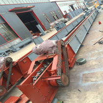 FU270 conveyor double chain gravel guide rail zipper machine boiler fly ash high temperature resistant chain scraper machine