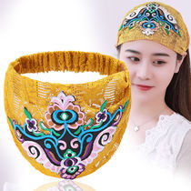 Ethnic Wind Hat Child Xia Fat with Season Thin Bundle Month Postnatal Tourism Hat Spring Autumn Hair Accessories Children Breathable And Thin Money Off