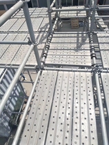 Direct selling building galvanized steel springboard plate buckle scaffolding pedal railing hook steel pedal angle iron foot pedal square tube