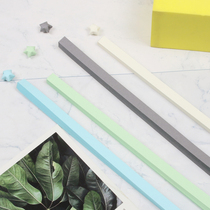 Lucky wish Pentagon Star Crack Strip Flash Candy Makaron Gradual Color Handmade Material Pack Seven Gift