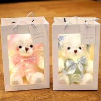 Loretta Bear Doll Plush Toy Lolita Little Bear Doll Birthday Bestie Graduation Gift To Girlfriend