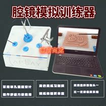 Laparoscopic surgery simulation trainer chest cavity uterine obstetrics and gynecology surgery practice equipment box 30 degree endoscope