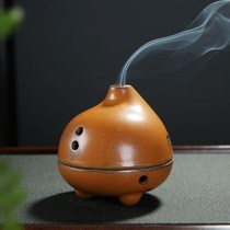 Ceramic incense burner Household living room bedroom antique indoor sandalwood stove agarwood wormwood Buddha Hall for Buddha tea ceremony incense