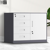 Filing cabinet iron cabinet narrow side short cabinet data Cabinet balcony drawer Locker tool with lock