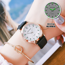 Korean version of the simple watch female insin style retro-logy department literary and fresh waterproof girl middle school student