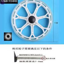 Vegetable cart small pull car Climbing dual-use large-capacity shopping cart small cart Rubber hand pull silent rubber wheel directional car