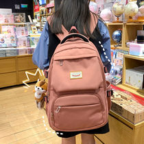 School bag Girl 2021 new Korean version of the first high school high school student Jane about elementary school student cute teenage girl hearts tennis red Third fourth grade