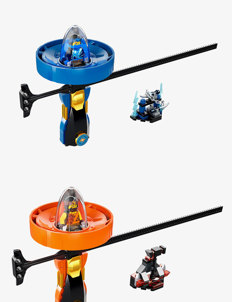 lego乐高积木幻影忍者旋转大师陀螺