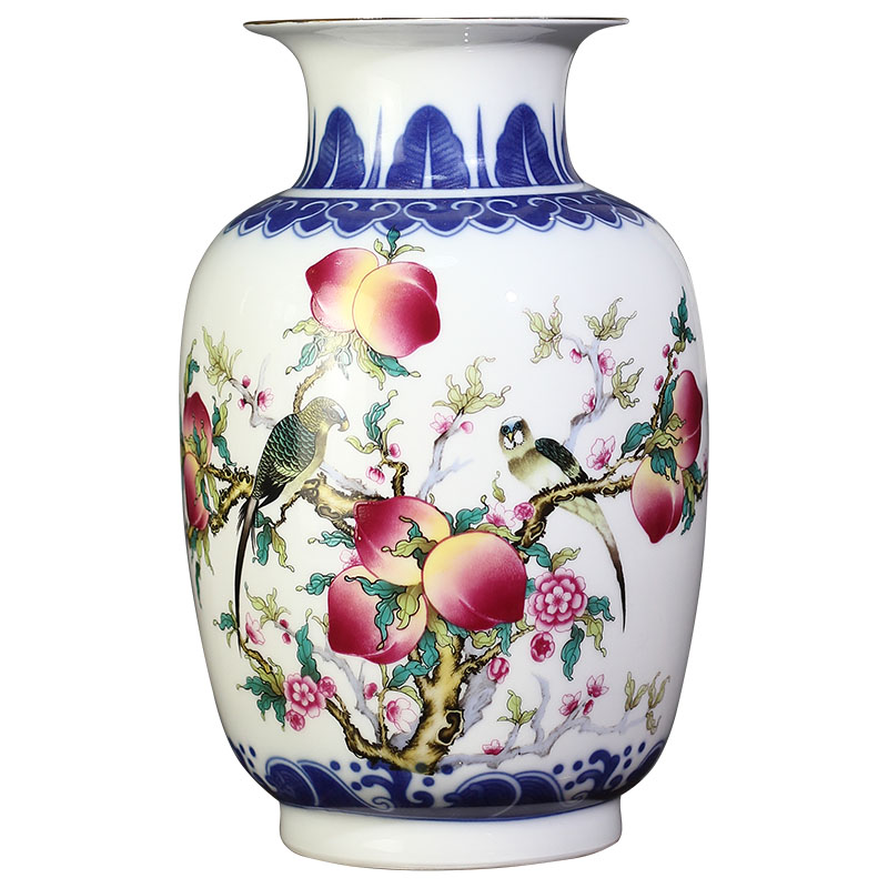 See Colour porcelain dou jingdezhen ceramic vases, flower arranging floret bottle sitting room mesa penjing collection gifts