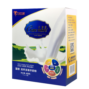 养乃世家卡倍多富硒高钙多维羊奶粉青少年成人中老年羊奶粉400g
