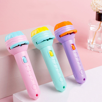 Fun Puzzle Early Education Projection Flashlight Children Toy Ottman 2-3 Baby 4 Slide Stories Projection Light