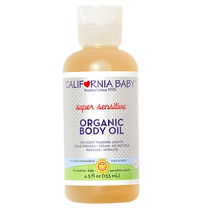 California Baby California sensitive muscle massage oil 133ml bottle