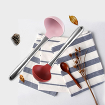 Didinica spoon silicone spoon spoon baby food supplement spatula spoon Colander didinika spoon baby soup spoon